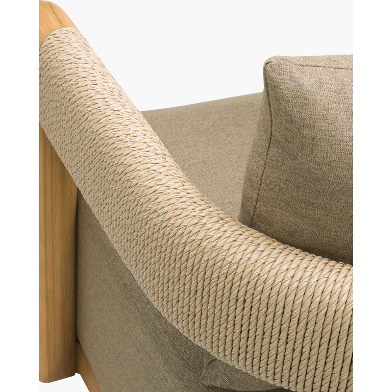 Palma Outdoor Teak Lounge Chair