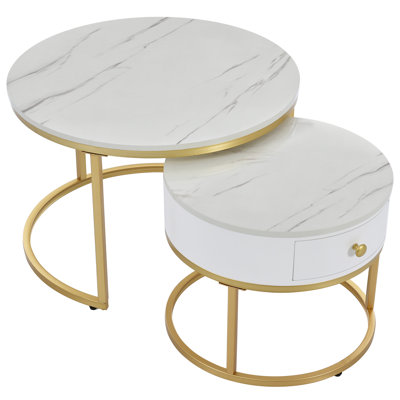 Anglina Frame Coffee Table with Storage
