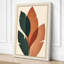 Geometric Leaf Study Botanical - Wrapped Canvas-2092868643-2092868666