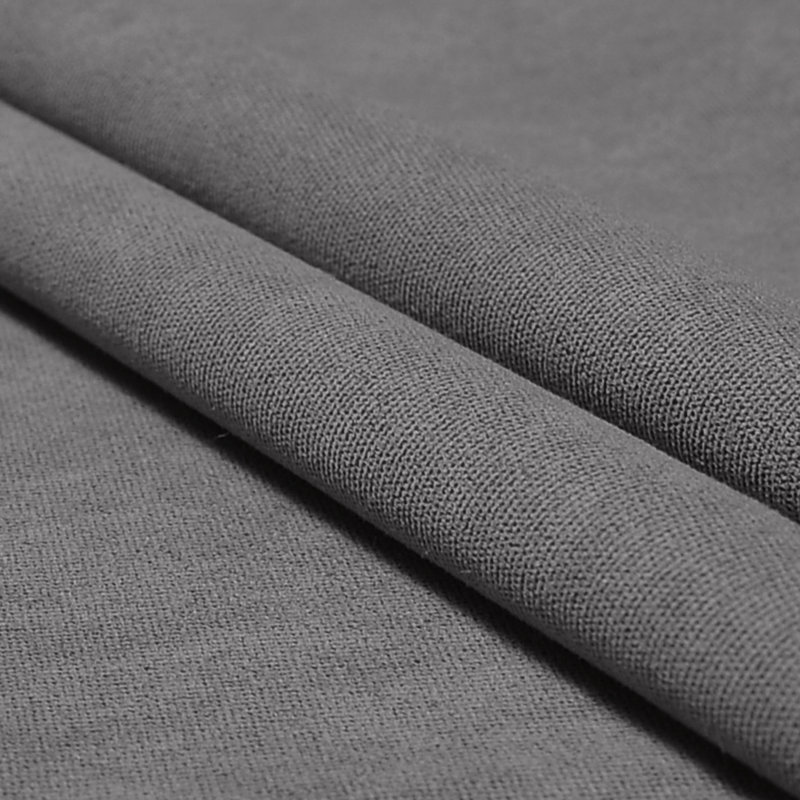 Crellin Blackout Curtain Single Panel, Gray, 52" W x 95" L