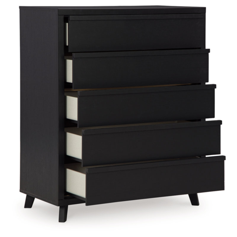 Commode 5 tiroirs Aydia