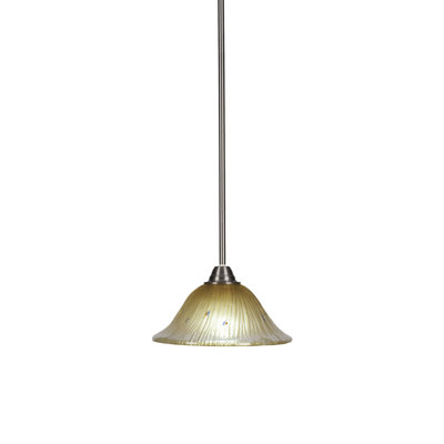 Ahern Paramount Stem Hung Pendant With 10" Glass