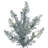 Silver 2' Pre-Lit Christmas Tree