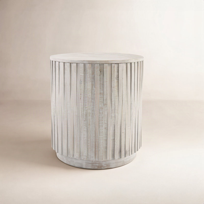 Sylvia Solid Wood End Table