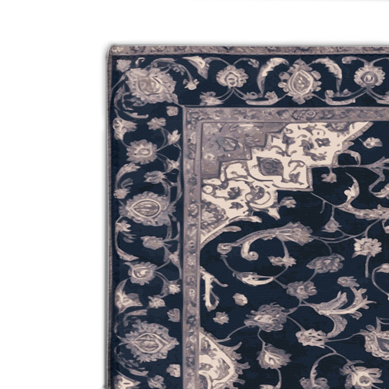 Tapis gris d'intérieur et d'extérieur Tabriz
