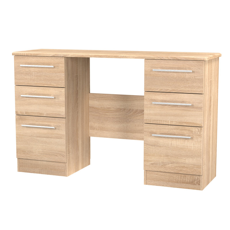 Fully Assembled Lyndale Dressing Table, Bordeaux Oak