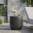 Outdoor Lightweight Concrete Side Table