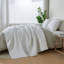 Ensemble de courtepointe 100% coton avec détails surpiqués Boho-95179055-95179052