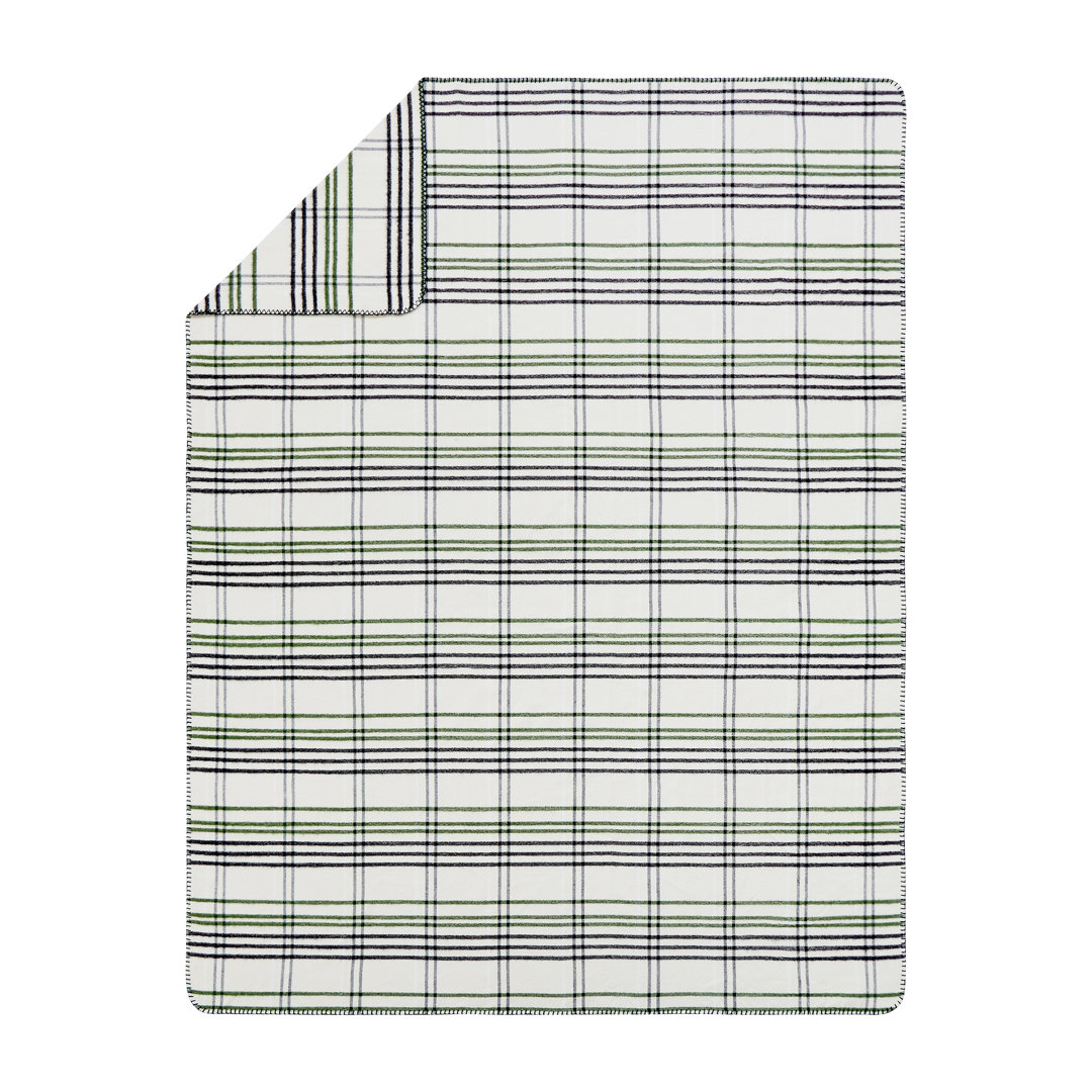 Camp Wandawega Ultra Soft Plaid Oversized Throw Blanket Makers Collective
