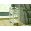 Table décorative, table d'appoint, double couche, tiroirs de rangement pour chambre à coucher, salon-1283059818-1283059820