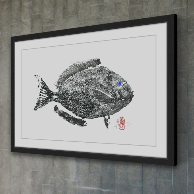 Andrew Clay - Single Picture Frame Print, 61cm H x 91cm W x 3.81cm D