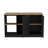 Kitchen Island With Large Countertop, Open Storage Shelves And Double Door Cabinet-65794975-65794970