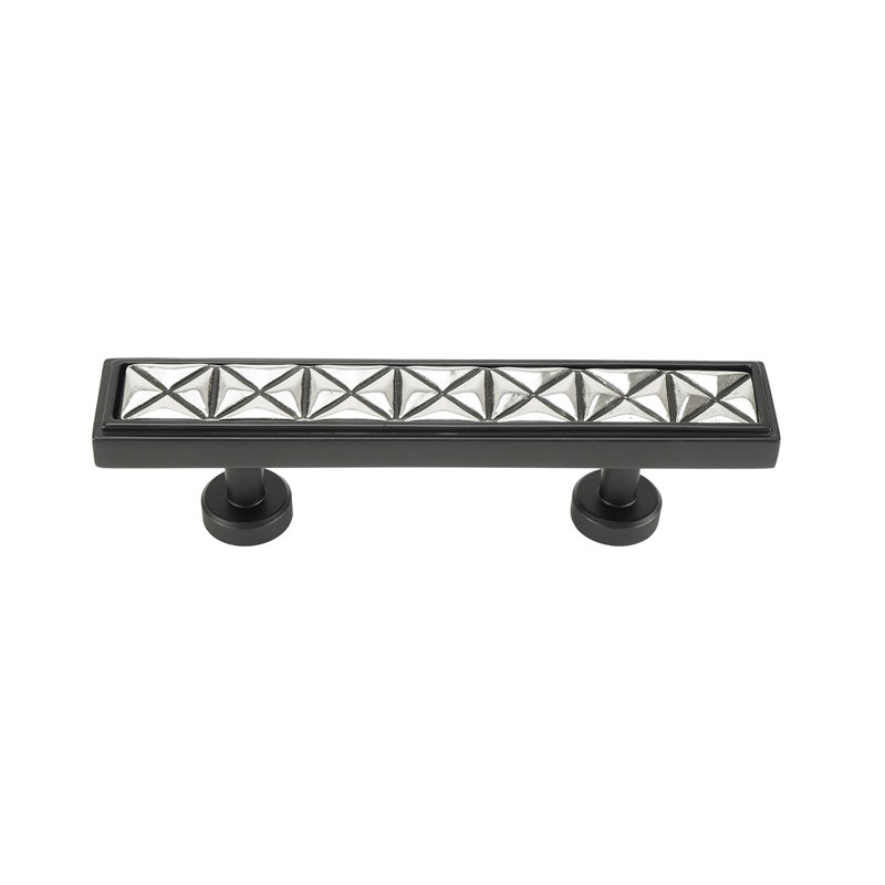 Spectra Origami 3" center to center pull, 3 Inch, Black/Chrome