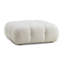 Repose-pieds cocktail carré touffeté de 39,4 po de largeur Cicerone-313508749