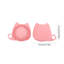 Couvercle réutilisable pour aliments en silicone, rose-131216655