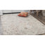 Tapis beige / brun en laine tissé à la machine Muro-1091476564