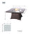 4-Seat Square Fire Pit Table