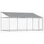 6.6'' H Galvanized Steel Yard Kennel With Door-98331489
