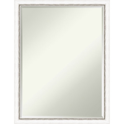 Heino Rectangle Wood Wall Mirror