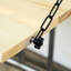 Table de bricolage suspendue, bureau en bois d'épinette pliable