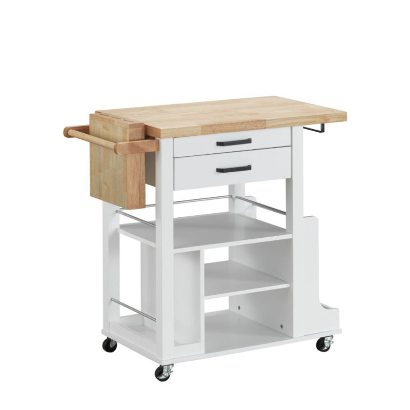Chariot de cuisine en bois massif
