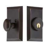 Nostalgic Warehouse Studio Plate Single Cylinder Deadbolt