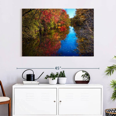 Alvord Fall Scenic le long du Delaware et du Raritan