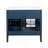 35.6" Bathroom Cabinet, Only Cabinet, Blue