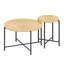 Ensemble de table basse et de table de bout charmante avec effet imperméable-57973922