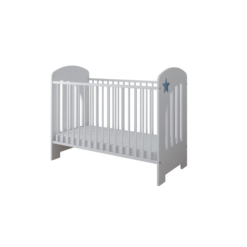 Epperson Cot Bed, No, White/Blue