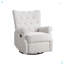 Fauteuil inclinable à oreilles en toile de lin