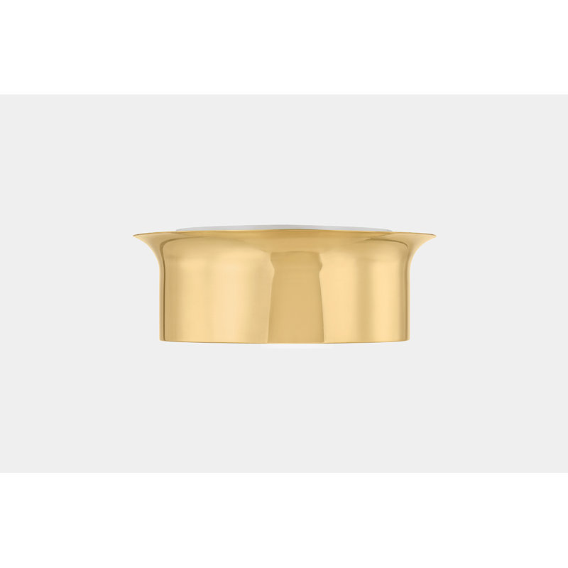 NOXON Flush Mount, Aged Brass