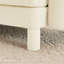 Tissu beige à 4 boucles avec forme en L convertible, pieds distinctifs, amovibles et cylindriques, assise souple pour une utilisation à long terme-2016450844