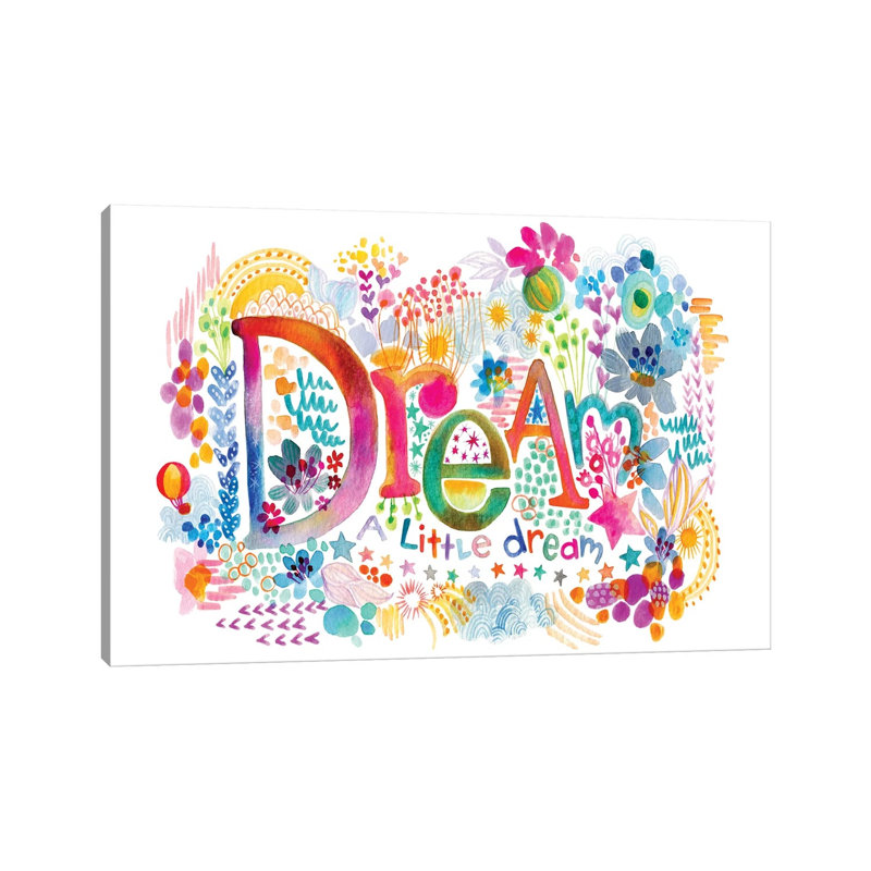 Dream A Little by Stephanie Corfee - Wrapped Canvas Gallery-Wrapped Canvas Giclée, 101.6 cm H x 66.04 cm W x 1.91 cm D