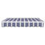 Store banne motorisé rétractable Awntech Destin Right, 3 m x 2,4 m, couleur forêt-10696367-10696358-10768219