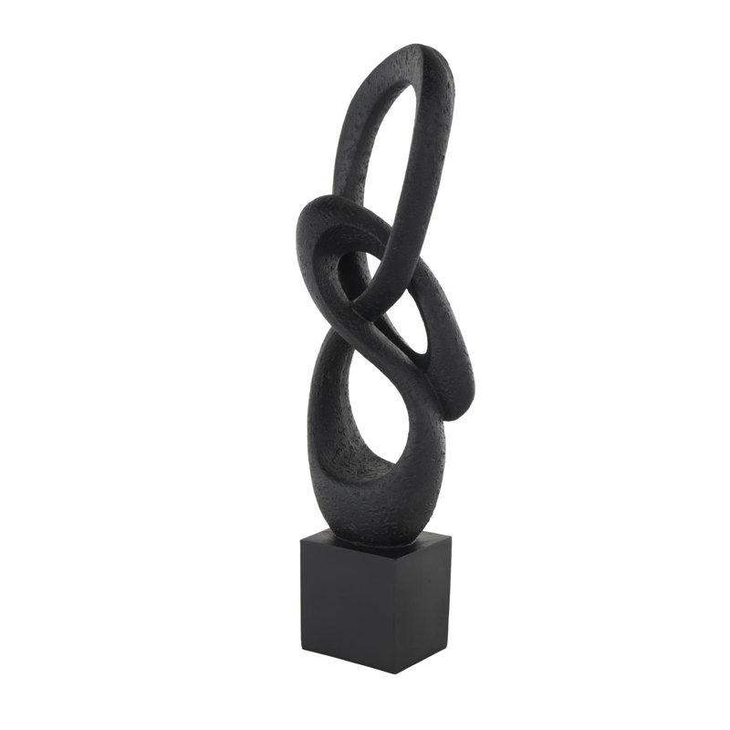 Sculpture Cole and Grey Polystone
