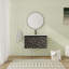 Meuble-lavabo simple 30 po avec comptoir en céramique Kristene