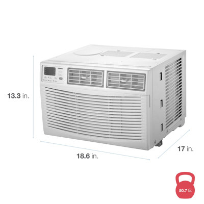 Climatiseur de fenêtre 8 000 BTU 115 V avec télécommande Amana