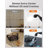 Steam Cleaner With 21 Accessories, 5 Minutes Fast Heating, Multipurpose Portable Canister Steamer For Floors, Carpet, Cars, Tiles, Grout Cleaning, Chemical-free, 1.5l Capacity