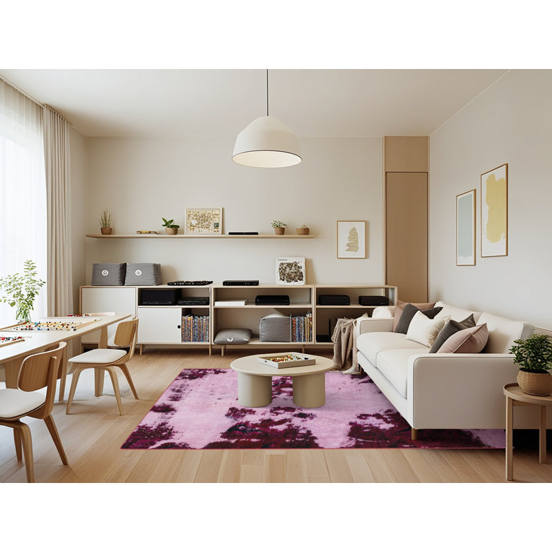 Tapis abstrait et moderne 2014, Rectangle 7 pi x 9 pi