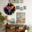 Horloge murale colorée, horloge murale 12 po