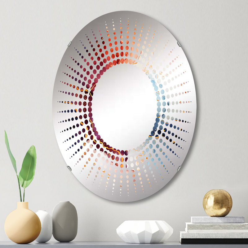 Oval Mirror, 20" W x 30" H