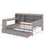 Lit de jour en bois avec 3 tiroirs, ports USB et bureau-104831537-104831534