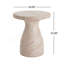 Table d'appoint Travertine