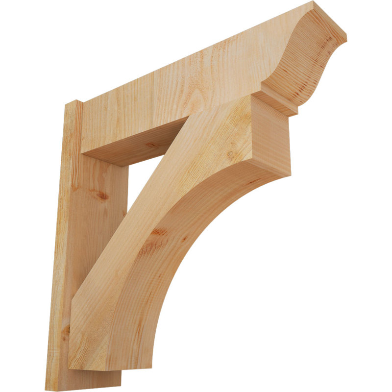 Persienne en bois Westlake, P 30 po x H 30 po, Sapin Douglas de 8 po (sciage brut)