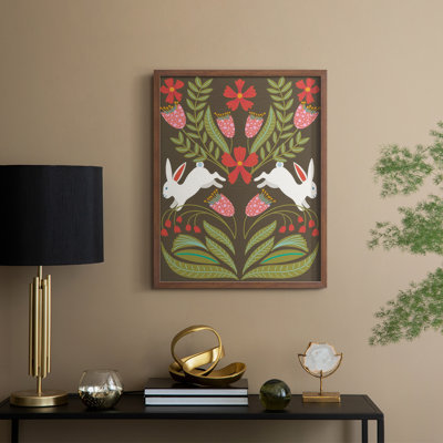 «Folk Flower And Rabbit I»