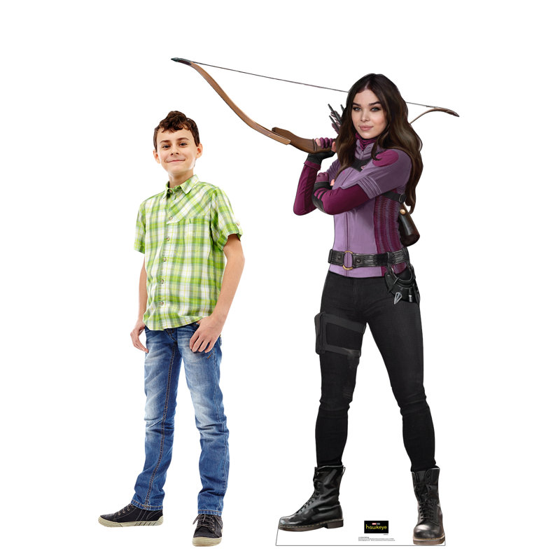 66'' Lifesize Kate Bishop Cardboard Standup Decor