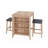 Garappolo 2 - Person Four Leg Dining Set
