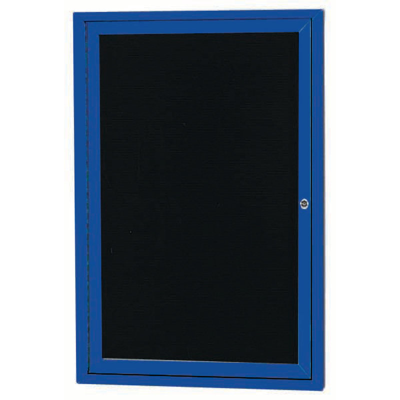 Tableau d'affichage mural pour l'extérieur, Vert thermolaqué, Un, H 24 po x l 18 po