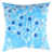 Motif floral bleu sélectionné